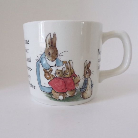 Vintage Peter Rabbit Wedgwood 3 Piece Child Porridge Set  2862 - Picture 5 of 10